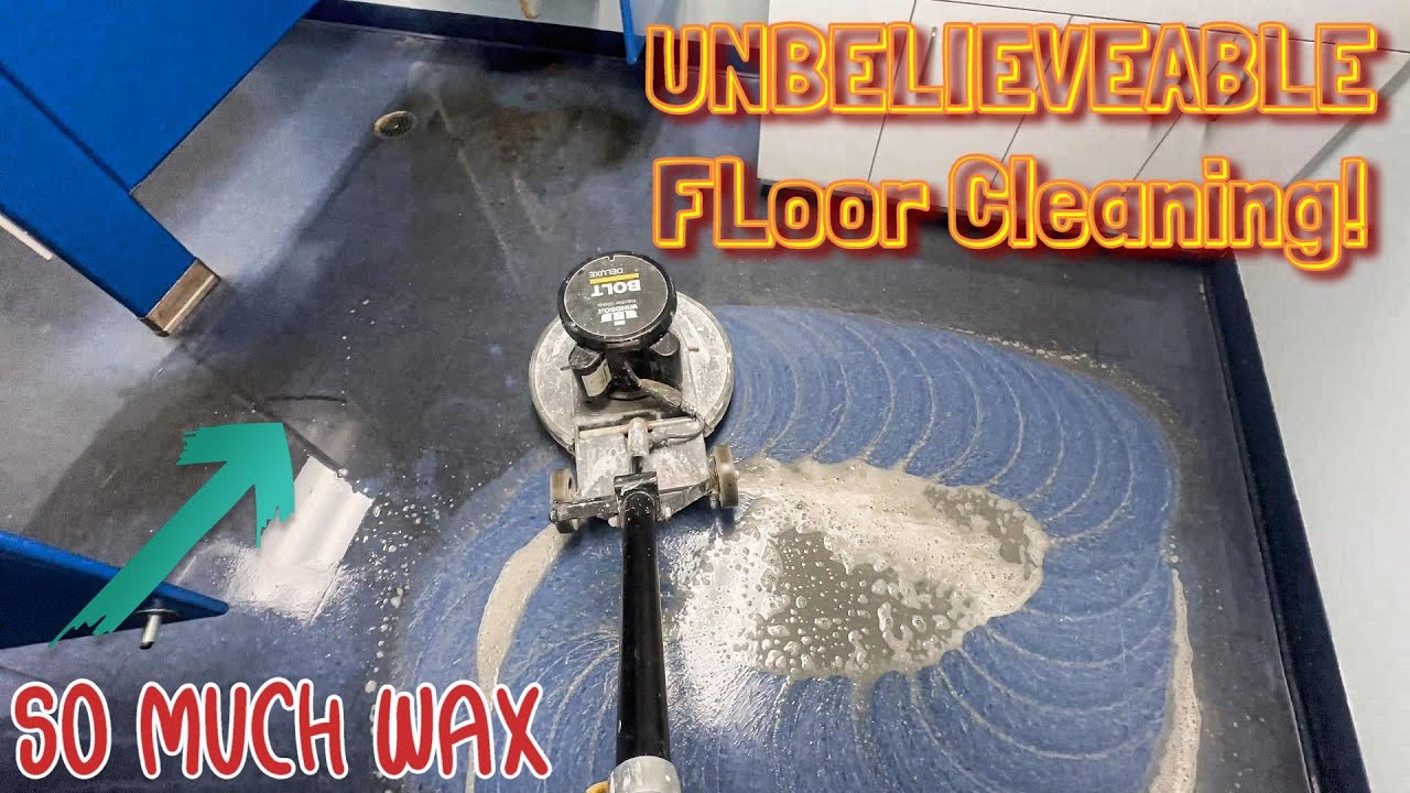 Professional Cleaners VS Extreme Dirt Challenge!! VCT strip and wax, tile and grout and more!
