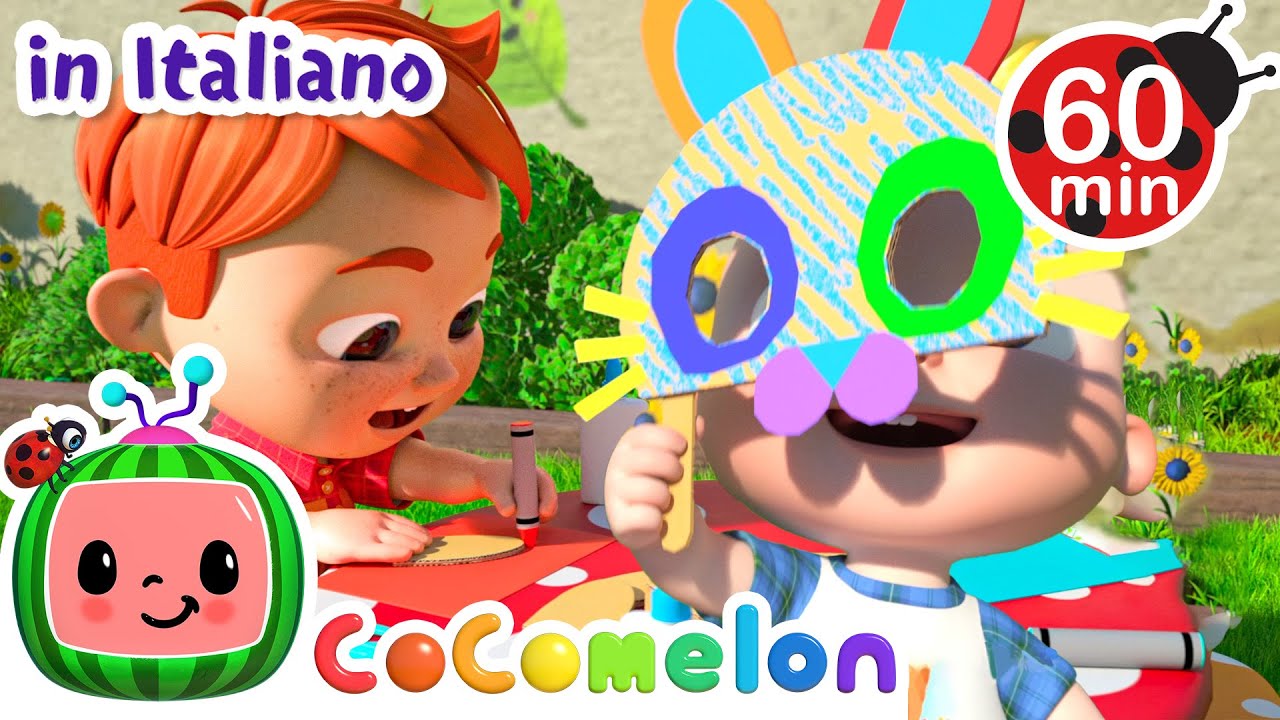 Le maschere di Pasqua | CoComelon Italiano - Canzoni per Bambini