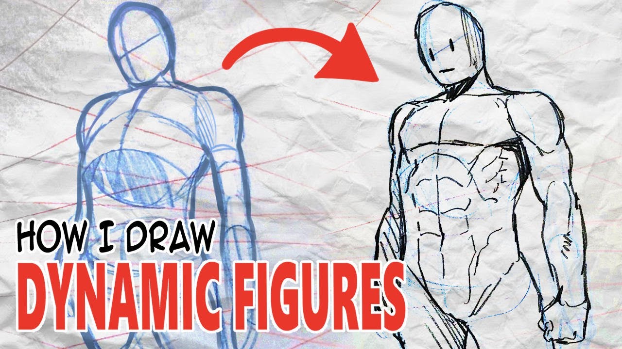 How I Draw Dynamic Figures - Structure and Gesture