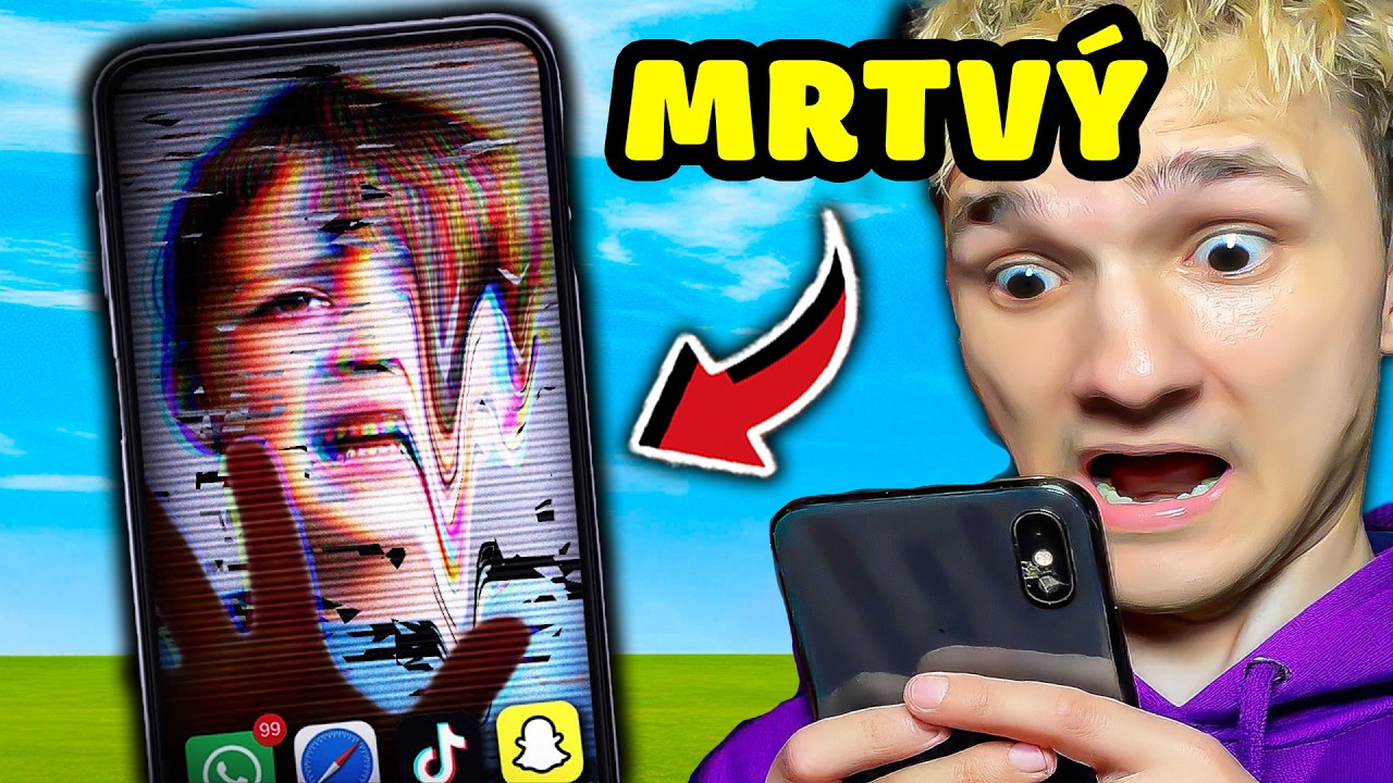 COŽE?!! Na&scaron;el jsem TELEFON MRTV&Eacute;HO KLUKA! (jak umřel?)
