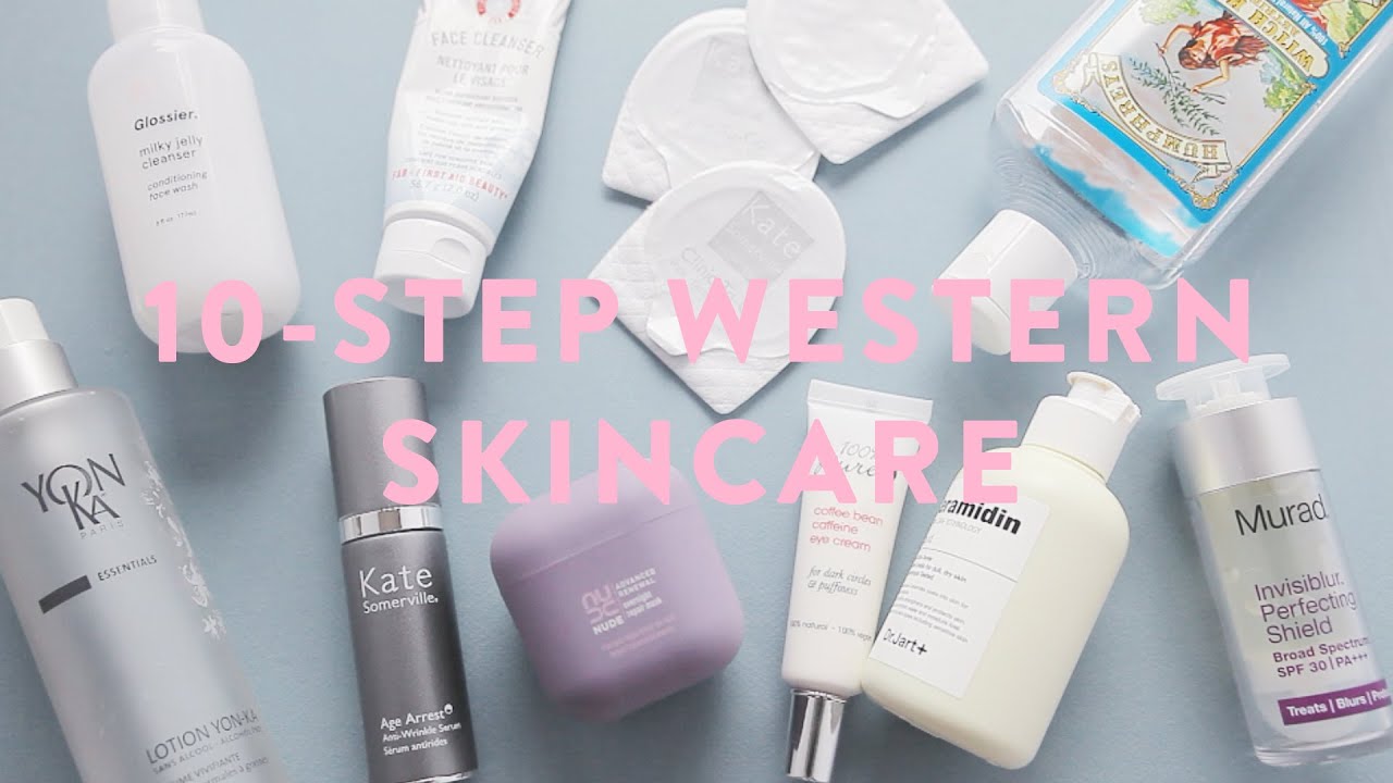 10-STEP SKINCARE REVIEW | Glossier + Kate Somerville + 100% Pure