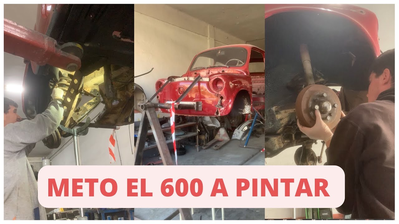 Quitamos suspensión, trapecios y dirección del Seat 600 | @ElrincondeJlo