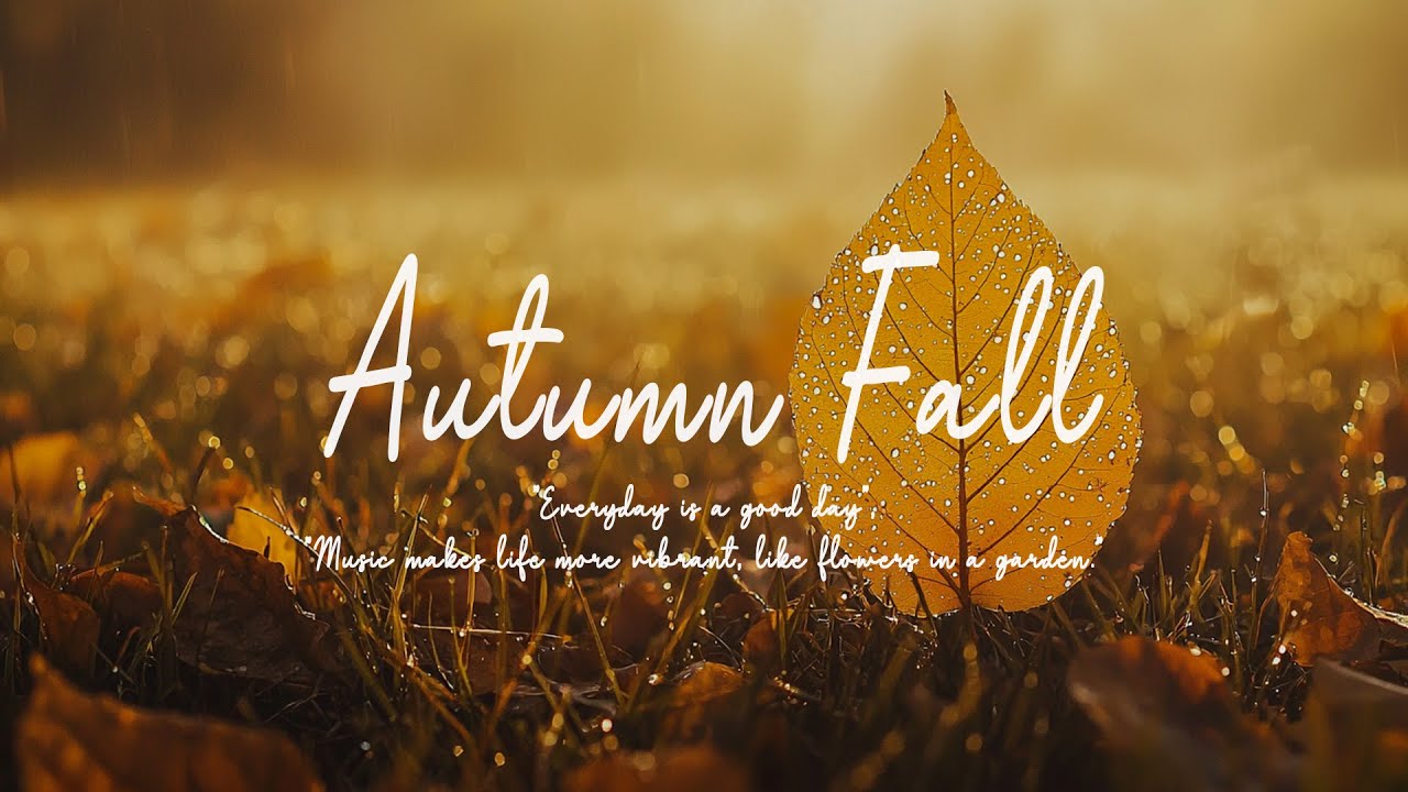 Morning October 🍁 Autumn Fall 2025 - Indie Folk & Chill Acoustic Playlist for a Perfect Start