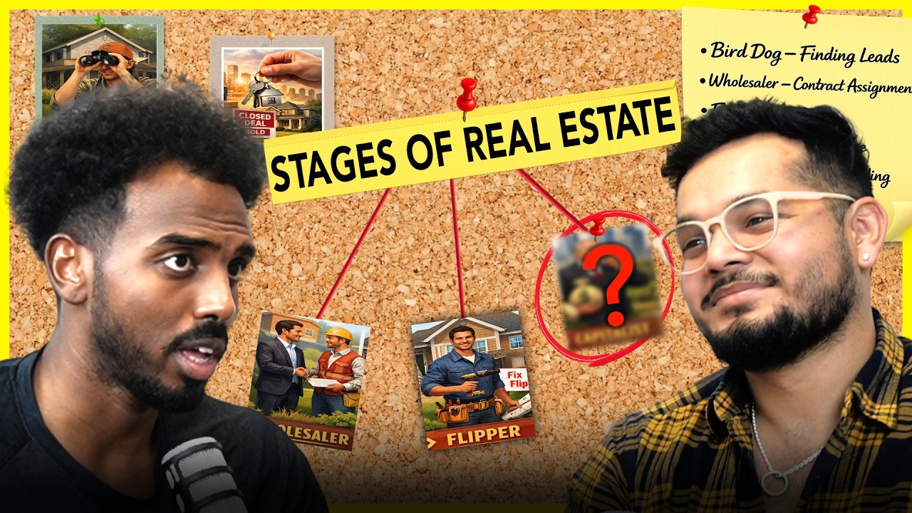 stages of real estate | wholesale | flipping | 5 ways to make money from real estate