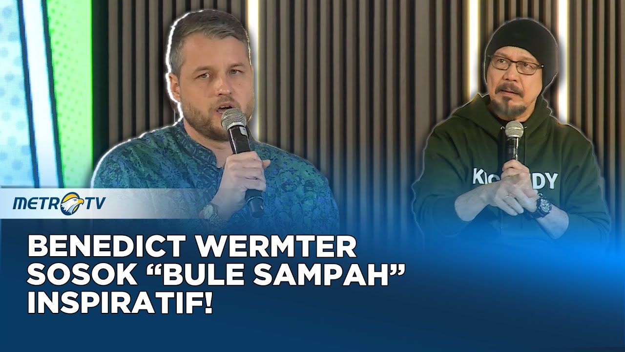 Inspiratif! Benedict Wermter, si ”Bule Sampah Indonesia