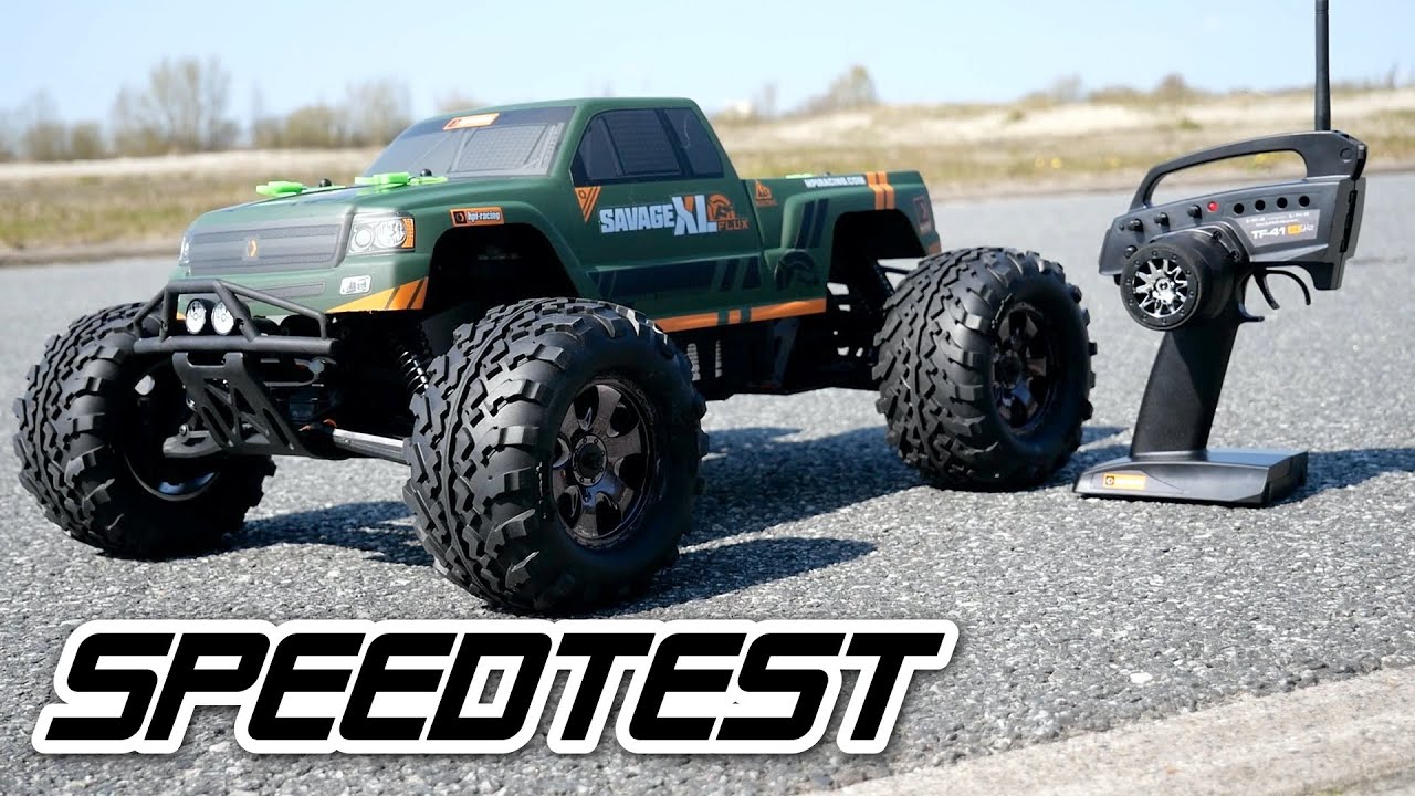 HPI Savage Flux XL GTXL-1 2021 - 4s & 6s Speedtest [German]