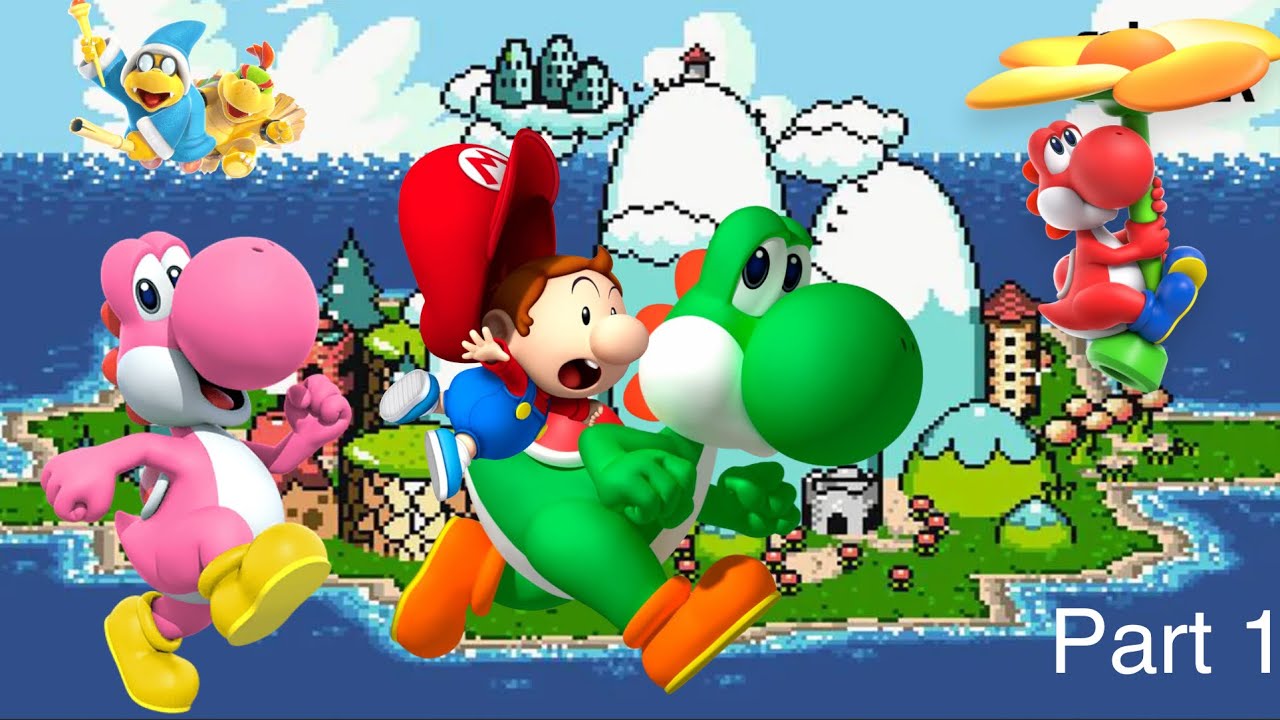 The Super Plush show episode 4: Yoshi’s Baby Panic. Part 1