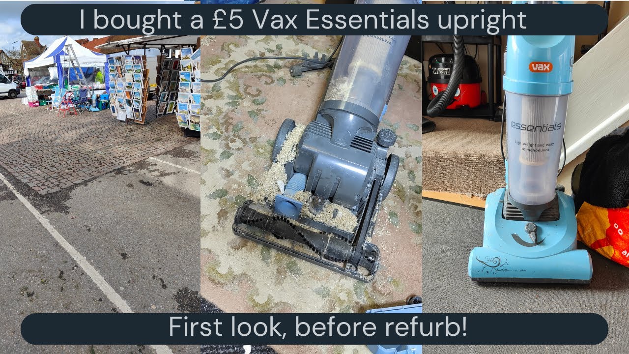 Vax Essentials Bagless cheap upright! First Look and unclogging...
