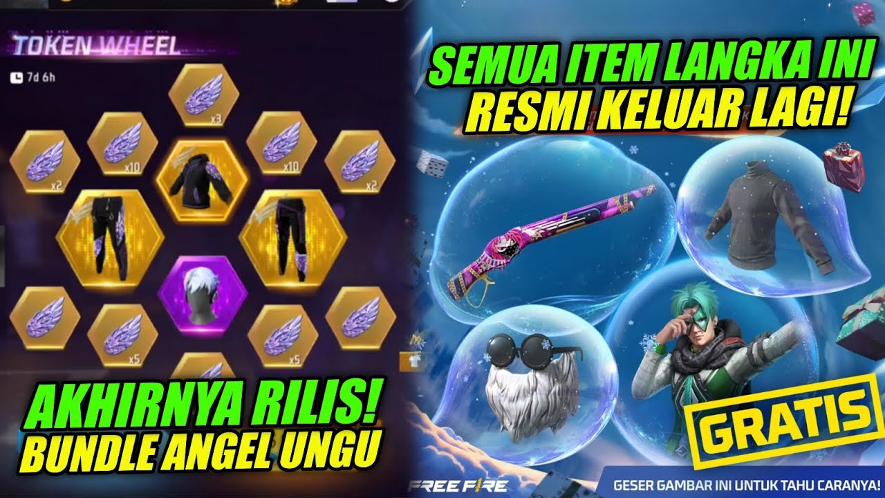 BENERAN RILIS LAGI!! JENGGOT BNL & SKIN SG 2 RAPPER + BUNDLE ANGEL UNGU SPESIAL WINTERLAND RILIS!?