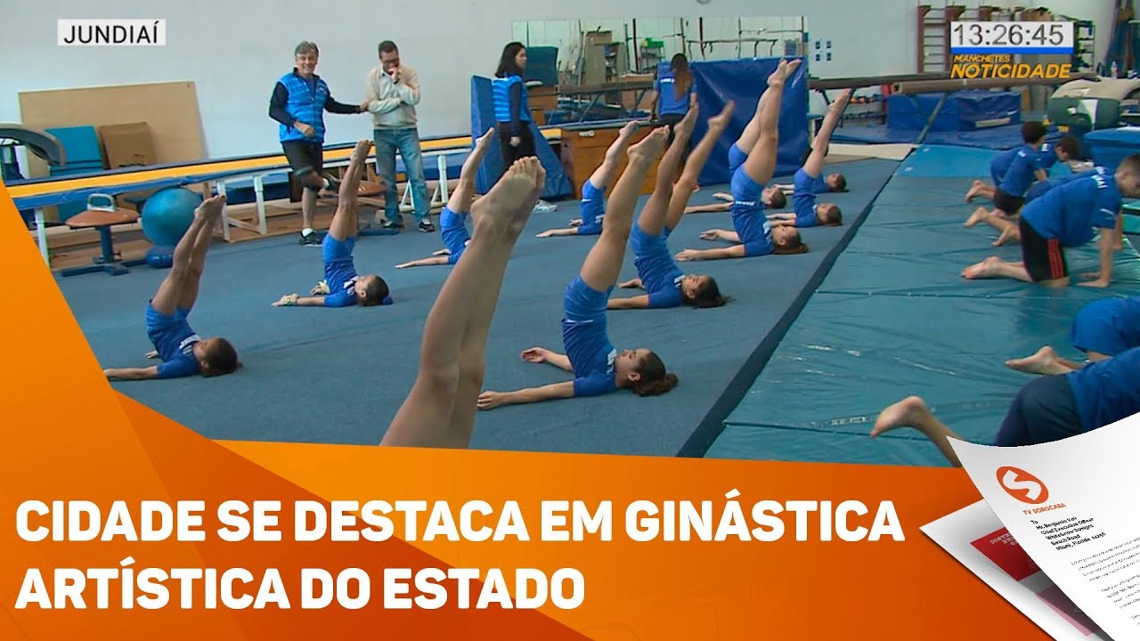Cidade se destaca em ginástica artística do estado - TV SOROCABA/SBT