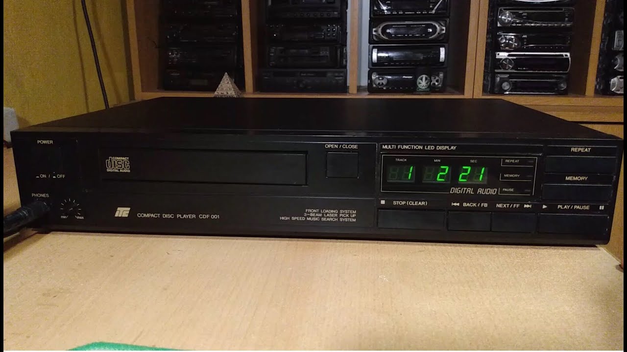 ITC - CDF001 - Unitra Fonica Odtwarzacz CD / Old cd player test