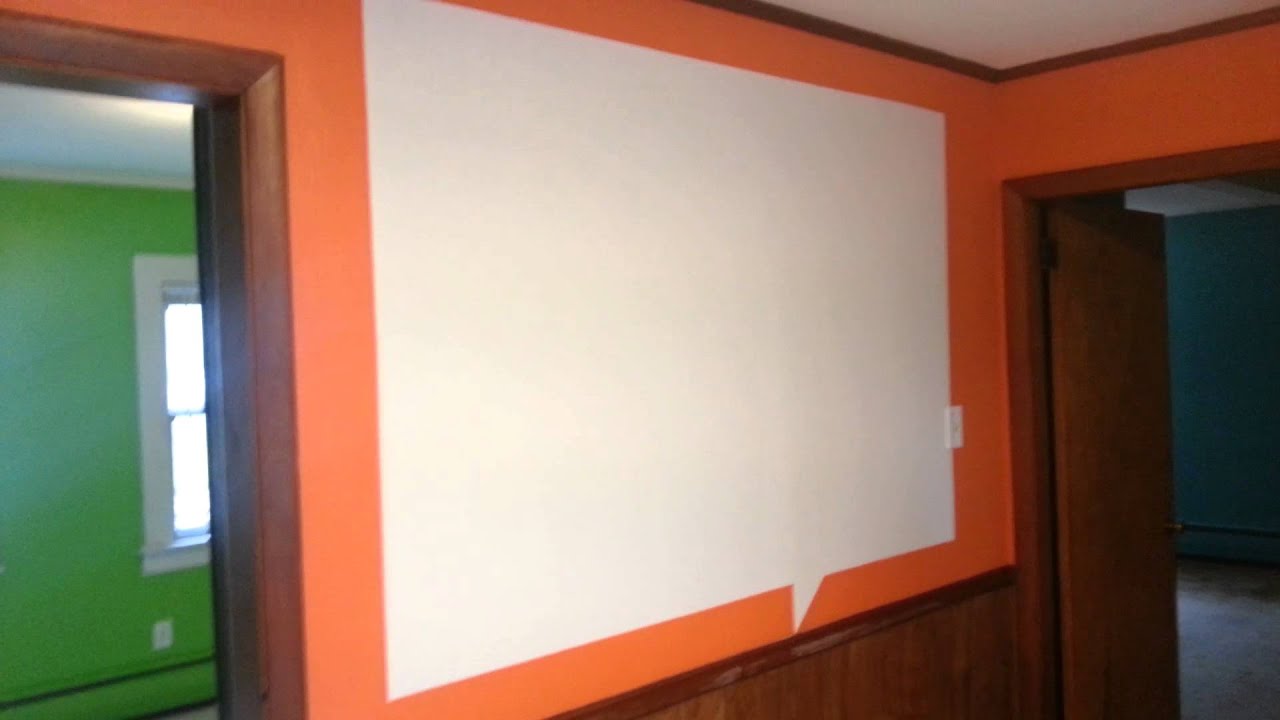 Fresh paint! The interior lipstick job.