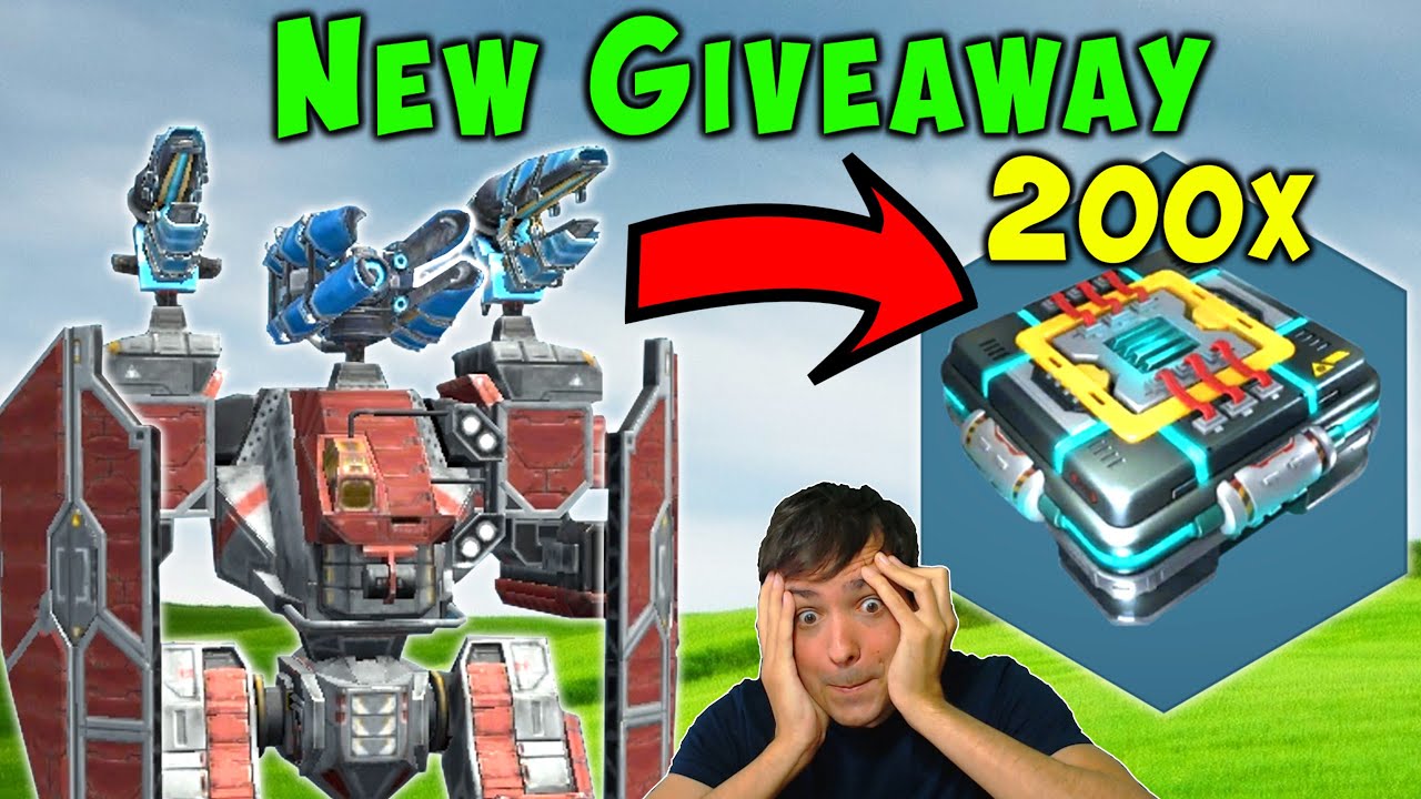 New GIVEAWAY: 200x Self Fix Unit - Brutal Arthur War Robots Gameplay WR