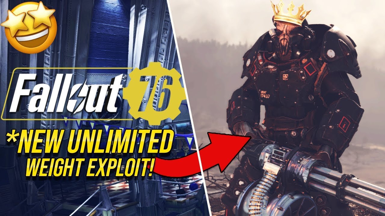 Fallout 76- UNLIMITED Carry Weight!! (AFTER PATCH) // Exploits and Glitches