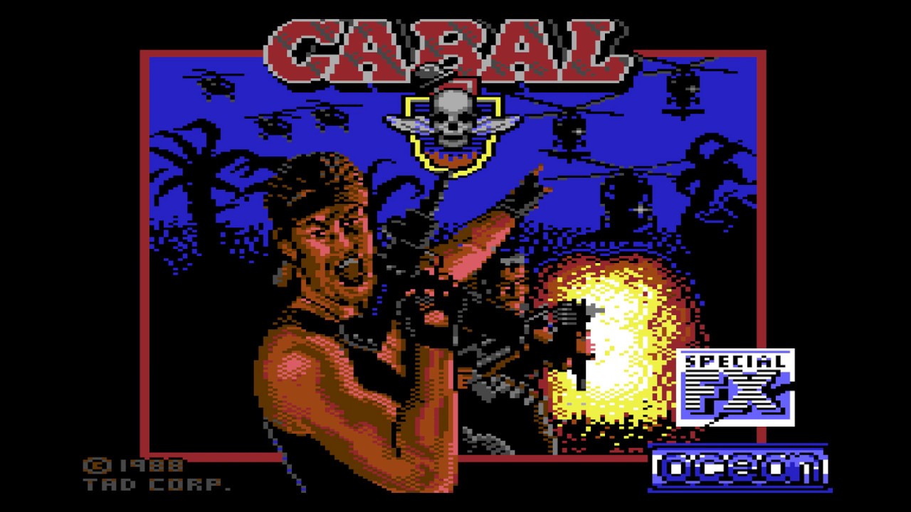 Commodore 64 Longplay [066] Cabal (EU)