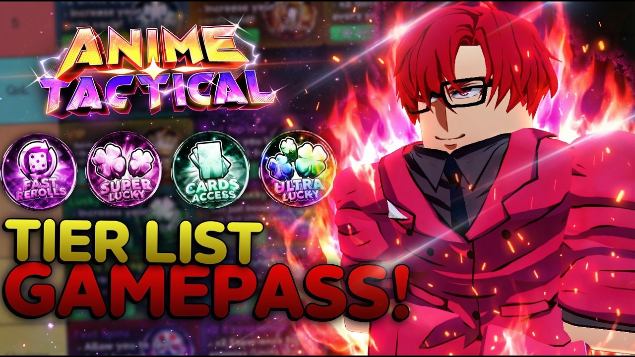 O DONO DO JOGO FEZ ESSA TIERLIST! 😮 TIERLIST DO ANIME TACTICAL UPDATE 1!