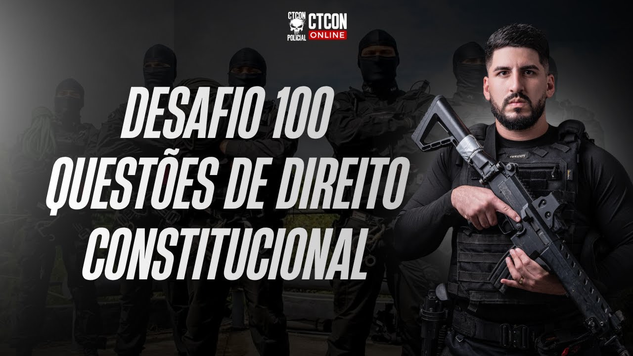 DESAFIO 100 QUEST&Otilde;ES DIREITO CONSTITUCIONAL - PROF. ABIB REBOU&Ccedil;AS
