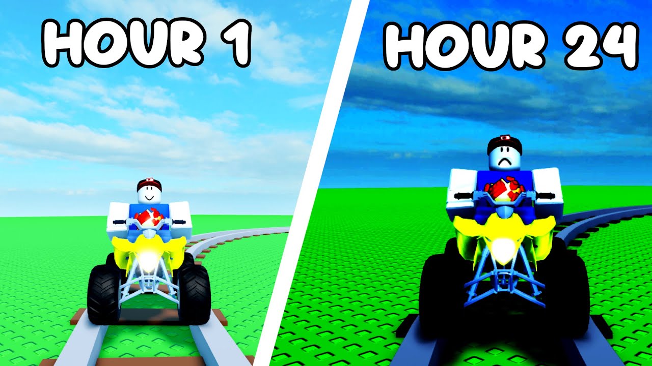 surviving 24 HOURS in Create a Cart Ride...