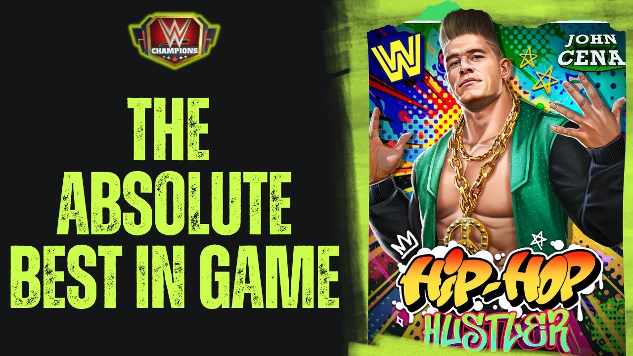 The Best in the Whole Game-6 Star Gold-John Cena Hip Hop Hustler-WWE Champions