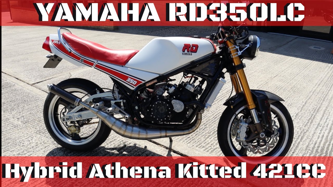 Yamaha RD350LC Hybrid Athena Kitted 421 куб. см. 2-тактный классический мотоцикл