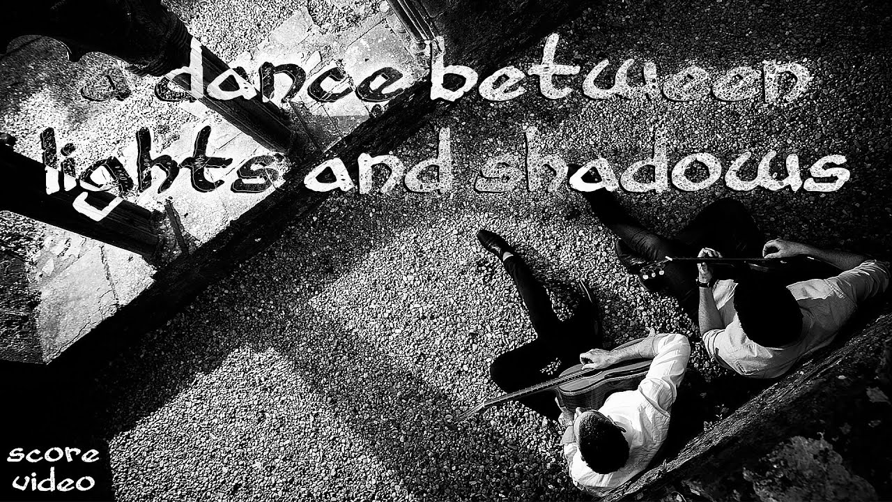 SANTIAGO KODELA - A Dance Between Lights and Shadows – Score Video for Classical Guitar Duo