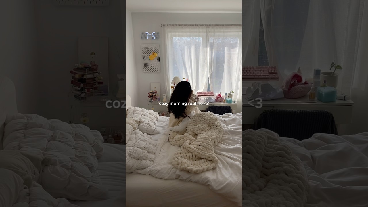Cozy ASMR morning routine in my NYC home 💕