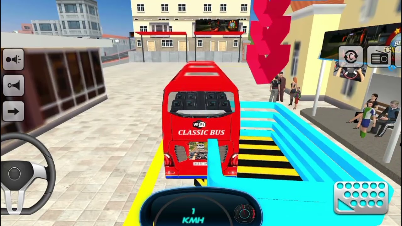 Euro bus game !! Game video!! Gaming video !! Luxury bus game video ! 