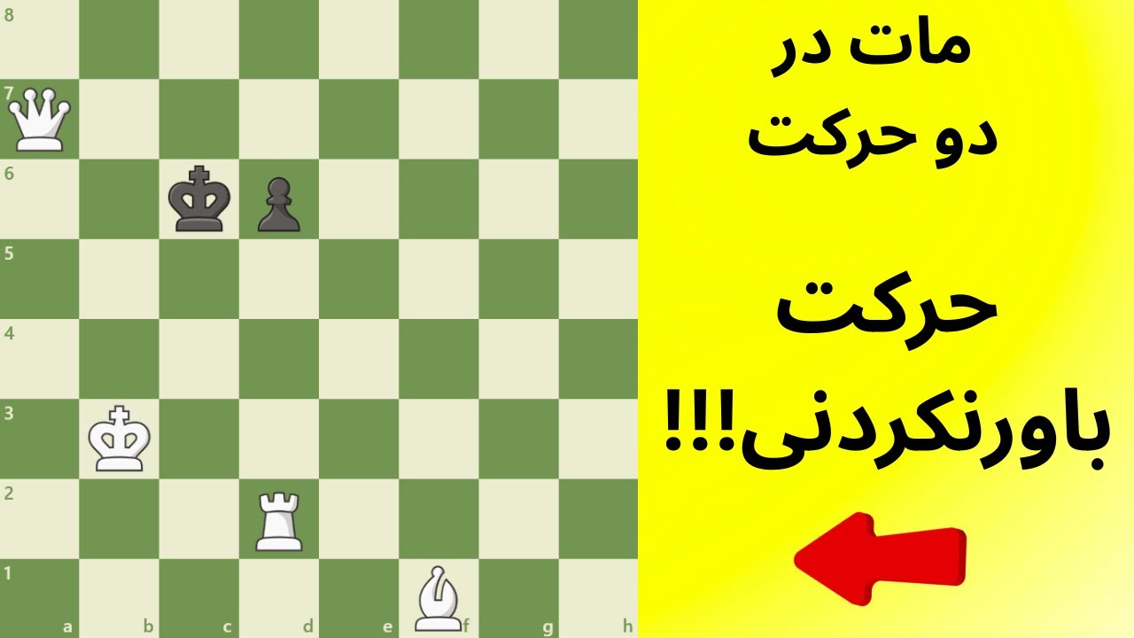 !!!مات در دو حرکت،،، باور نکردنی l Mate In 2, Unbelievable