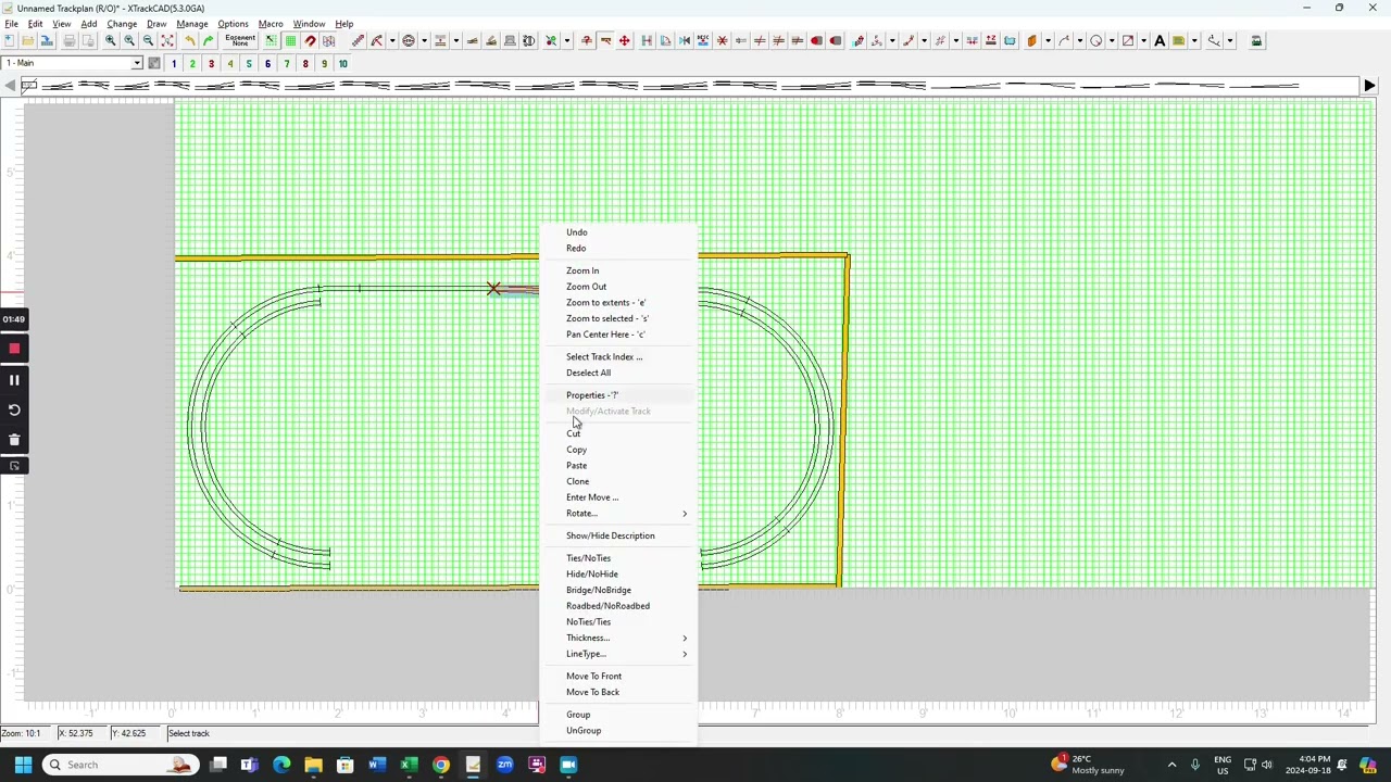UPDATED - DESIGNING A TRAIN LAYOUT USING XTrkCAD AN FREE SOFTWARE