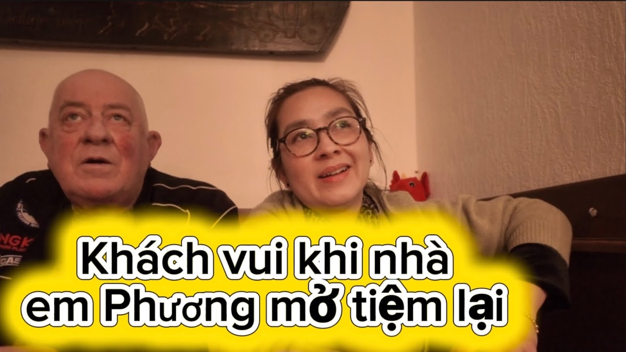 Nhà hàng ở Pháp/ ngày đầu mở tiệm lại