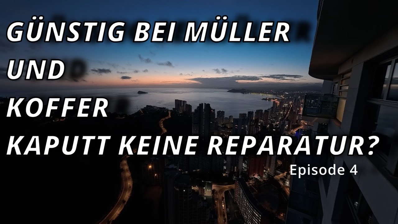Koffer kaputt im Urlaub! Reparatur abgelehnt – doch dann DIE Überraschung in Benidorm