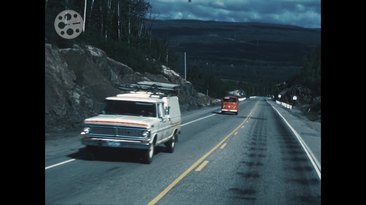 1977 - Canada - Ontario - Road - Lake Superior - 8mm - 1970s - North America - Highway - Super 8