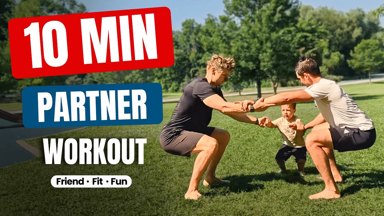 Friend Fit Full Body Workout | 10 Min HICT Partner Training