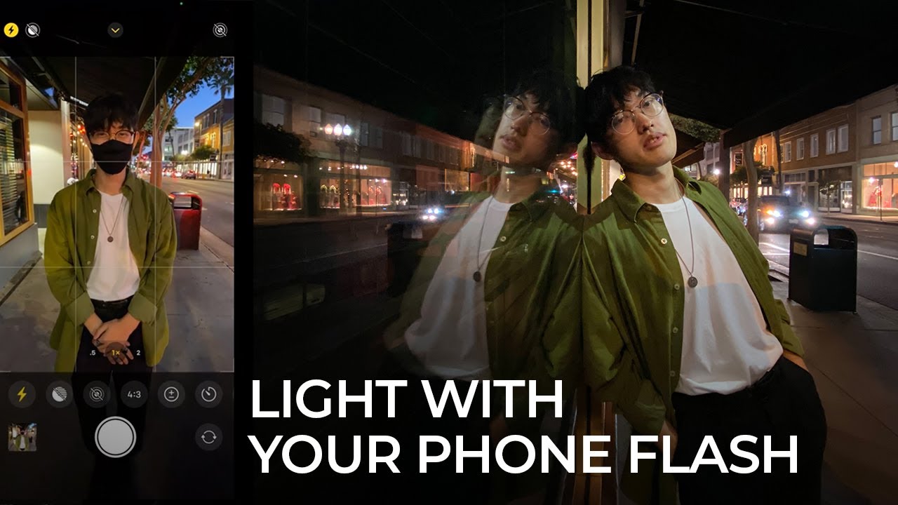 Lighting Using Your Phone Flashlight #Shorts