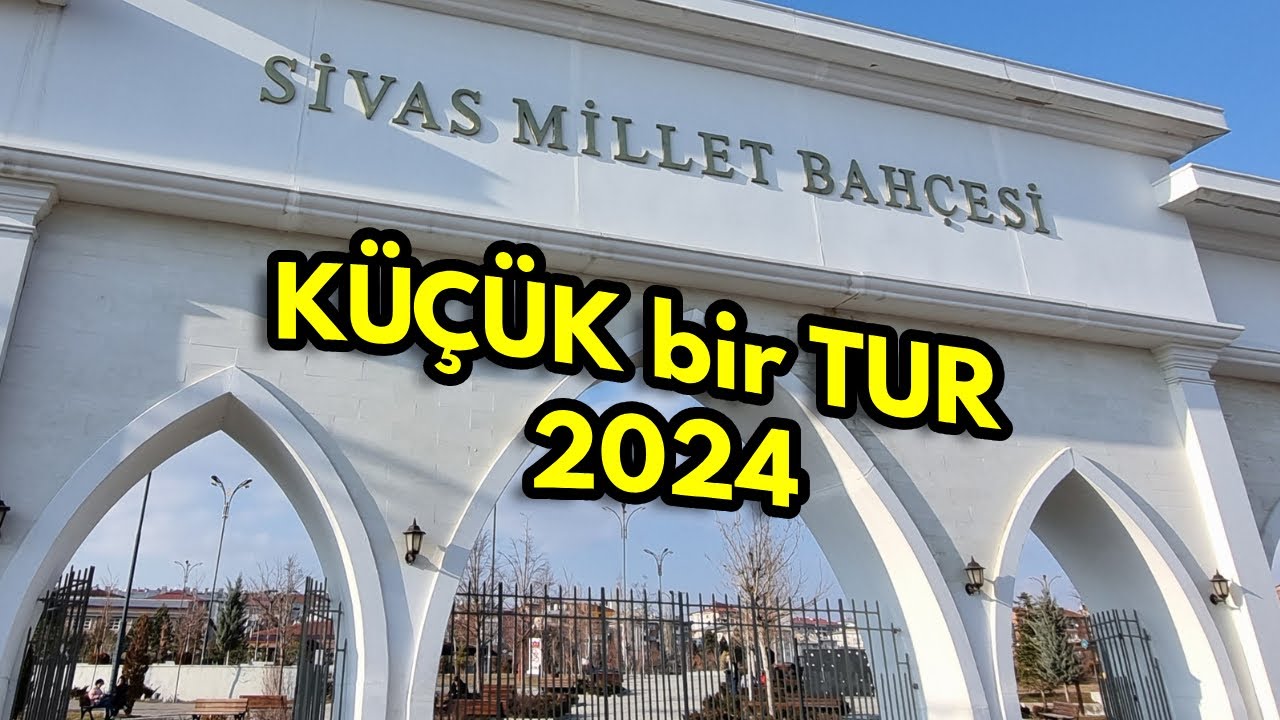 SİVAS MİLLET BAHÇESİ'nde Yürüyüş | Şubat 2024 | Benimle Birlikte Yürü