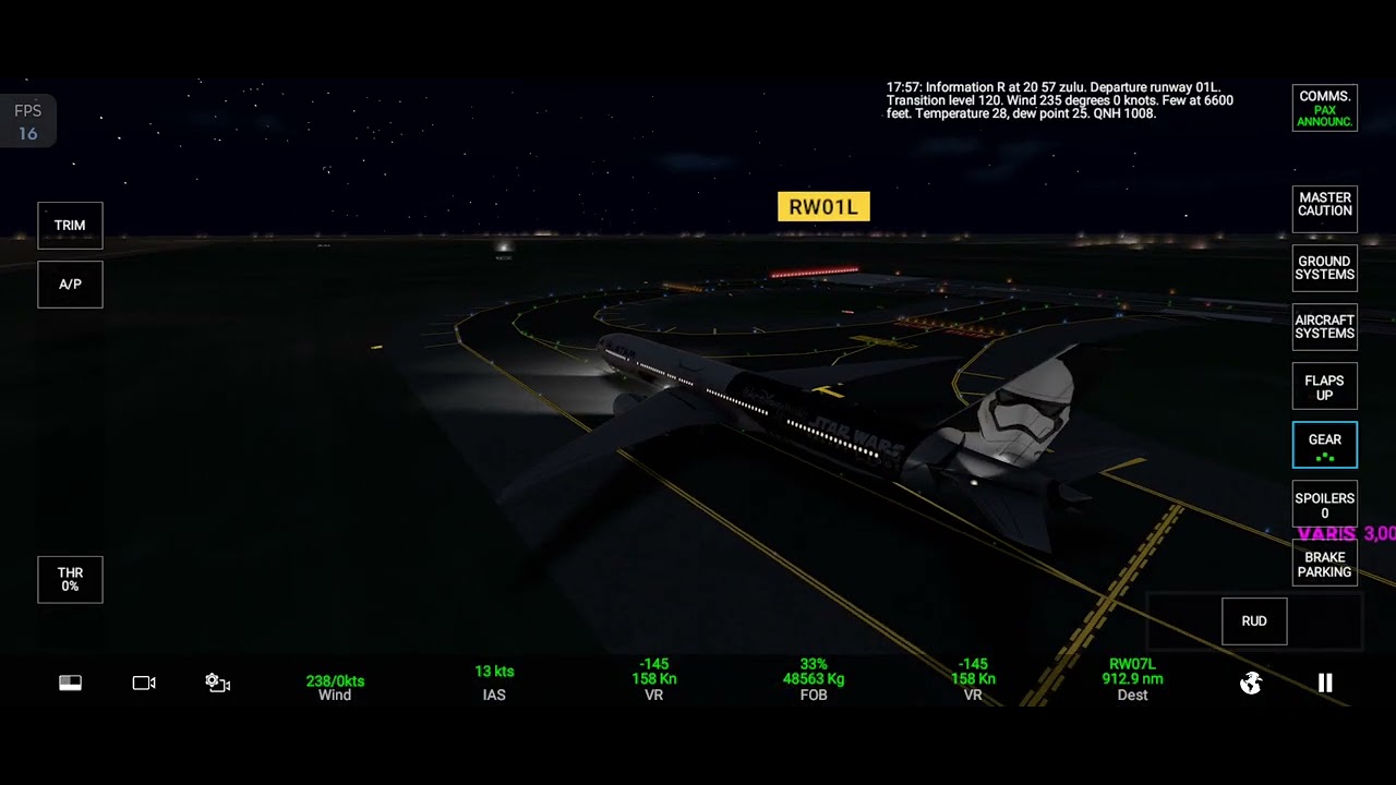 LATAM, Boeing 777-300ER Air Star Wars. Voo VTBS to VHHH. #aviation 