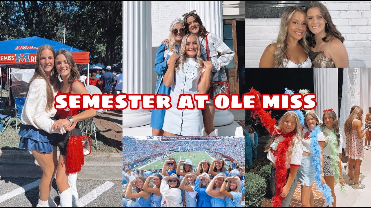 LIFE AT OLE MISS (football games, greek life, etc.)