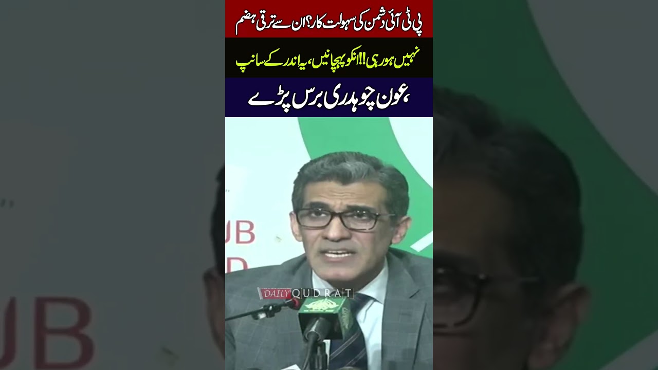 🔥 Aun Chaudhry Lashes Out at Imran Khan | PTI's Propaganda Exposed | Press Conference