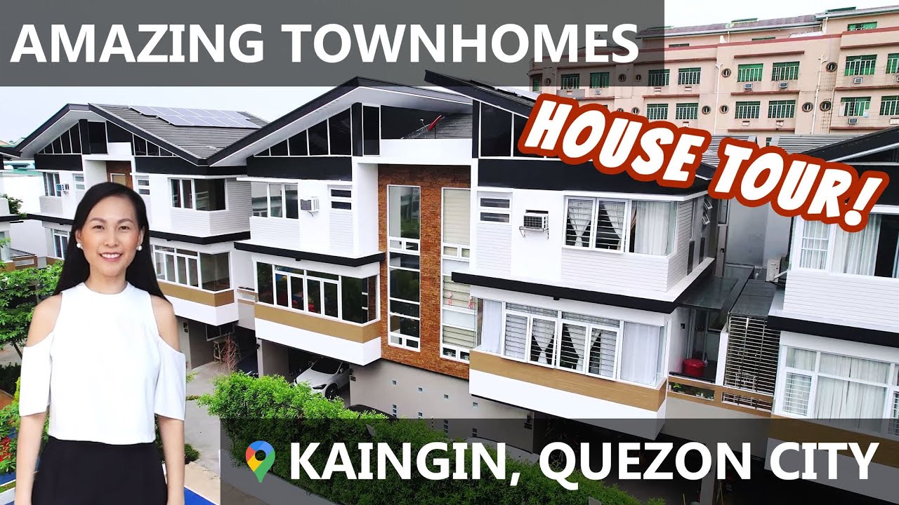 House Tour - Amazing Townhouse Community in Quezon City!