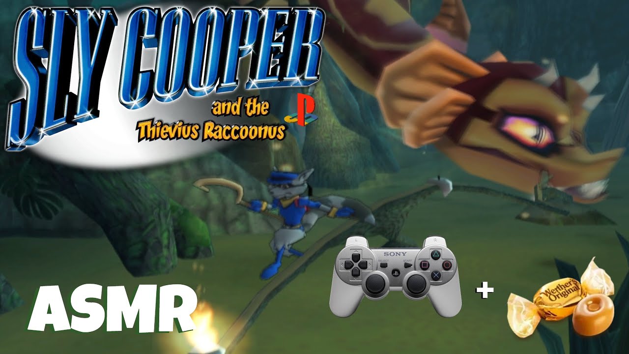 ASMR Gaming: Sly Cooper & The Thievius Raccoonus #5 | PS2 (Whispering,Controller Sounds,Hard Candy)