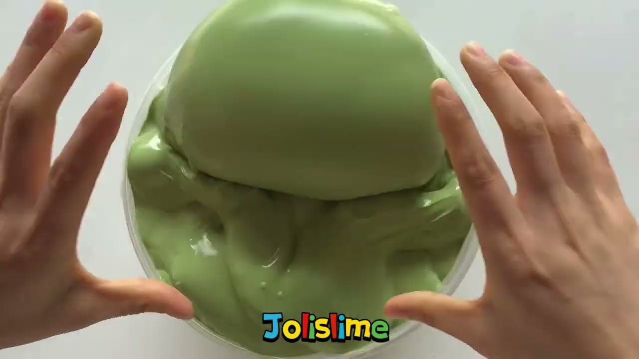 JoliSlime Water Slime Collection 💧 Matcha & Pink Edition