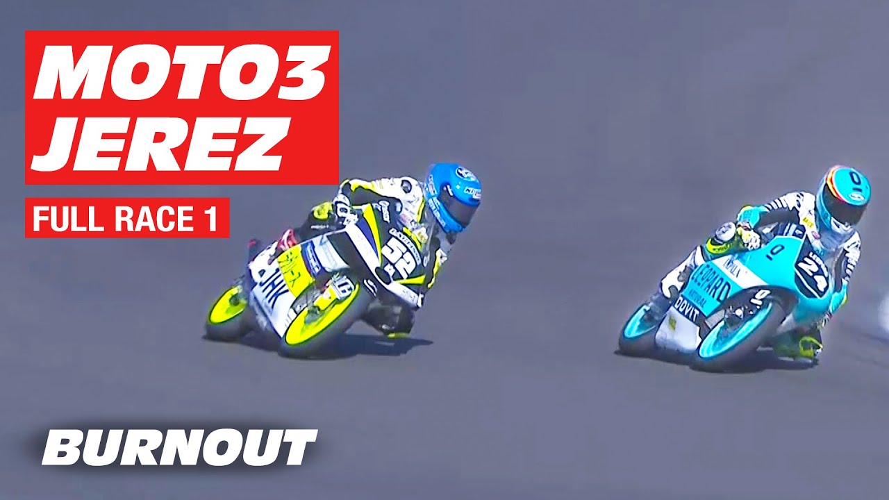 Moto3 Junior World Championship | FULL RACE 1 | Circuito de Jerez 2019 | BURNOUT