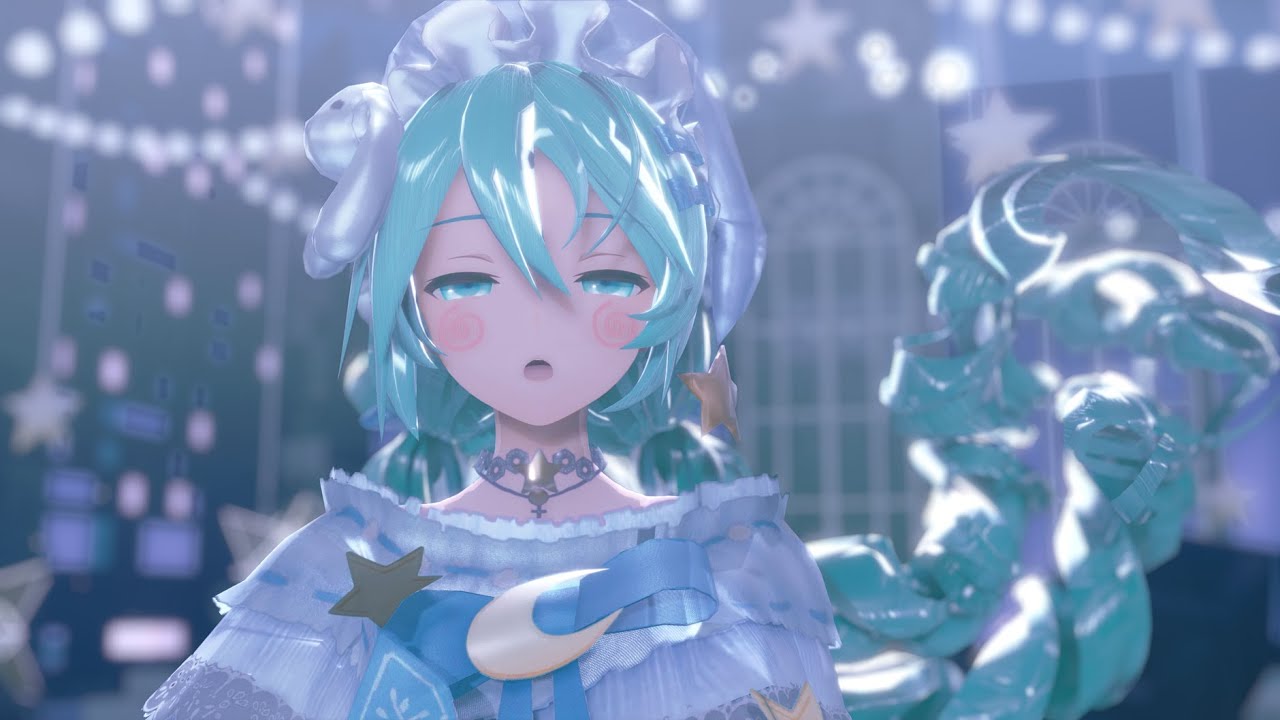 [MMD] 夜行性ハイズ / Nocturnal Kids - YYB Miku Pijama Outfit 하츠네 미쿠