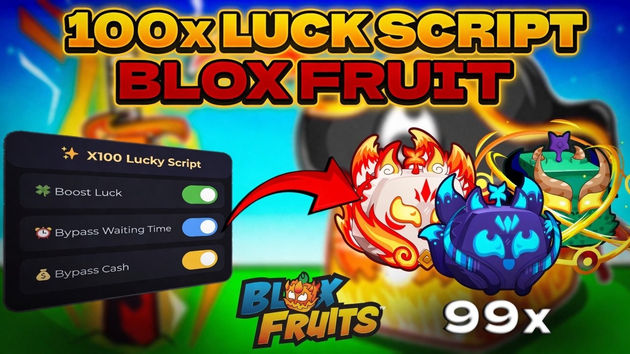 😈 Blox Fruits 100X Luck Script 2026 | Safe, Keyless & Free Mythical Fruits!