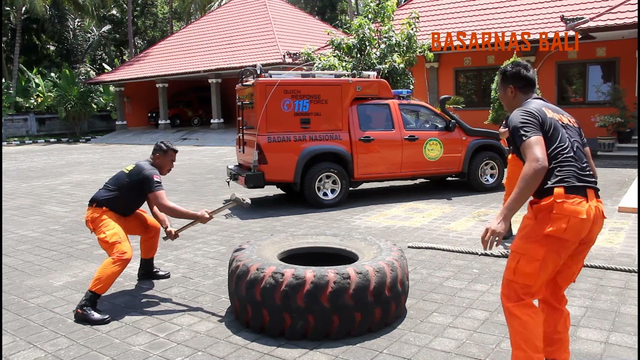 Kesamaptaan Jasmani Rescuer Basarnas Bali