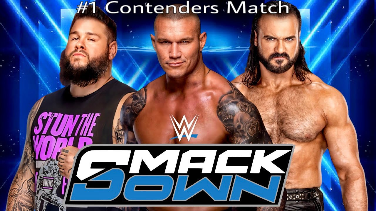 Owens vs McIntyre vs Orton #1 Contenders Match