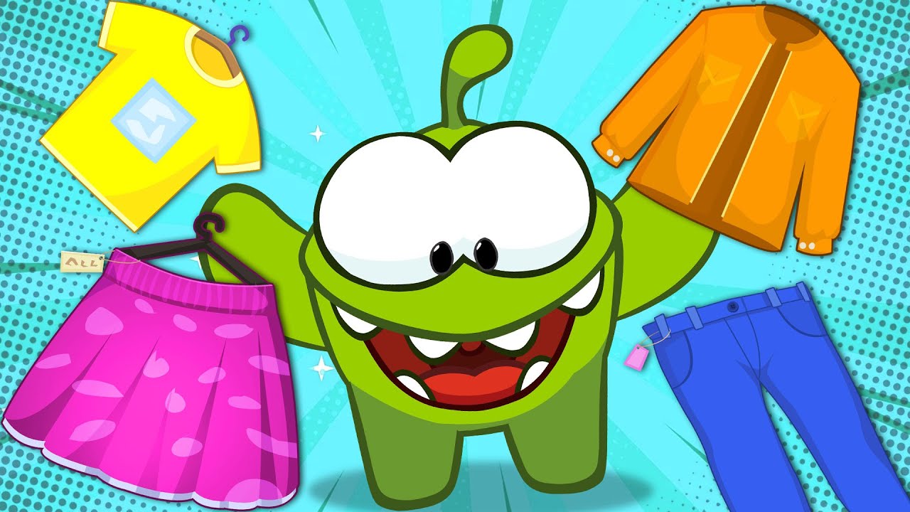 Juega a disfrazarte con Om Nom | Videos de aprendizaje para niños