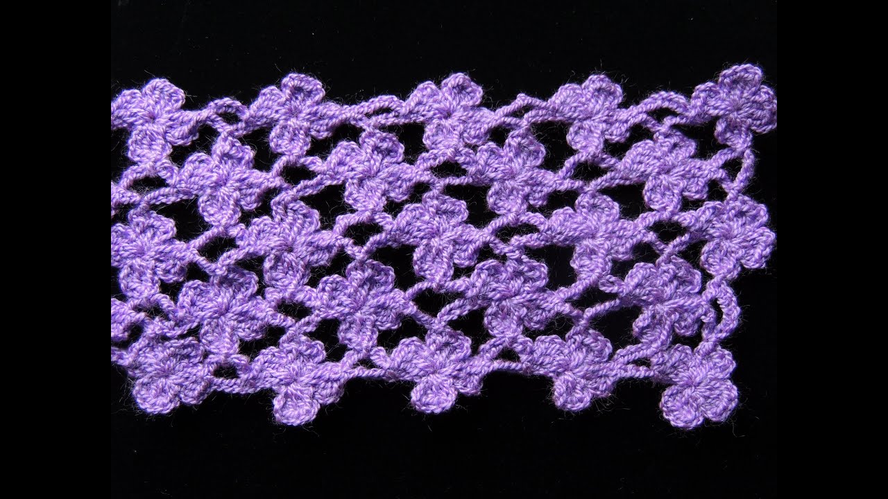 Crochet : Flor de Té. Parte 1
