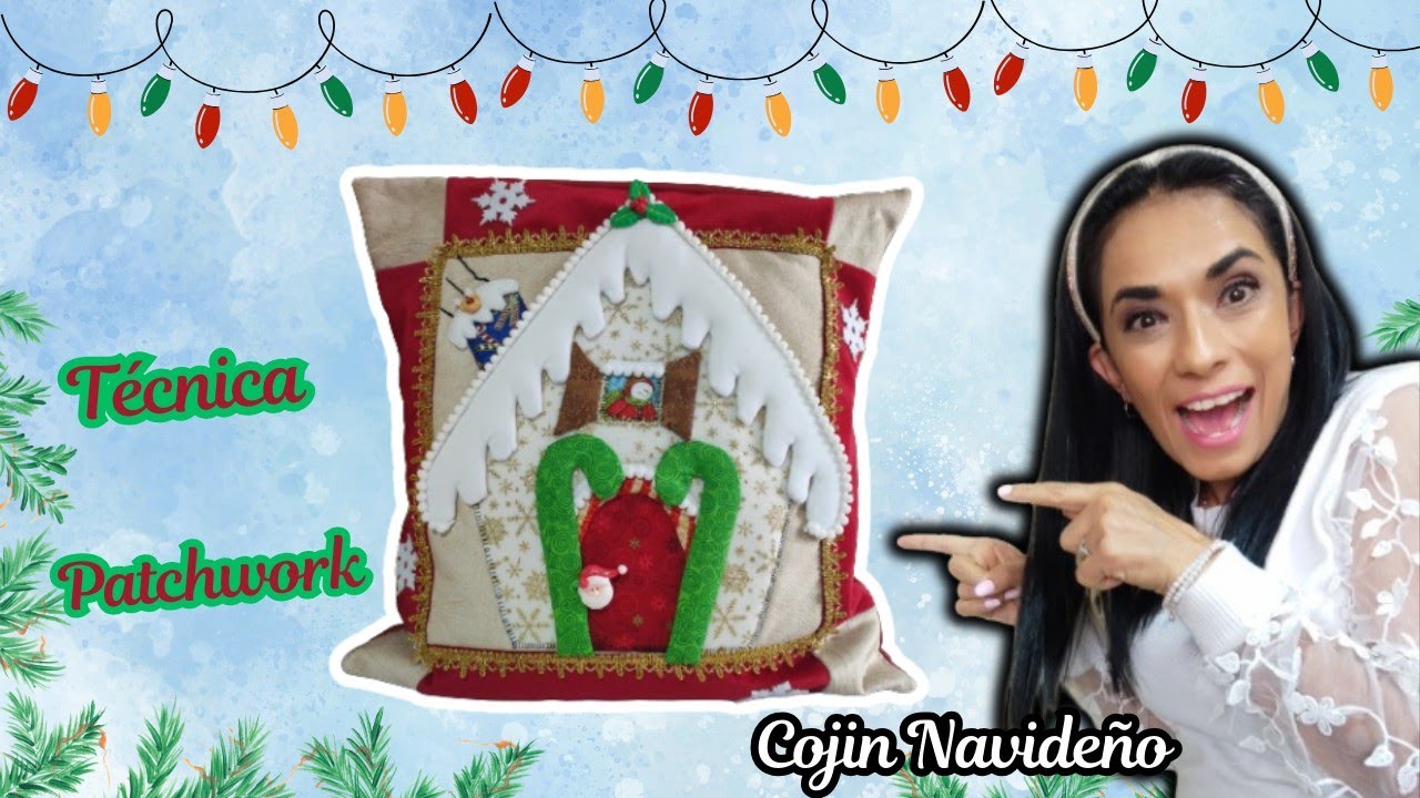 Como hacer un cojín en sencillos pasos|Tecnica de patchwork|Decora tu casa #patchwork #manualidades