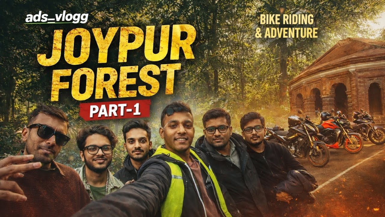 Kolkata to Joypur Forest full vlog | Bike ride | #joypurforest #bikeride 